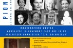 Inaugurazione mostra Pioniere. Le donne che hanno fatto l'Europa